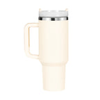 40oz Engraved Bookshelf Tumbler with Handle – Stainless Steel Insulated Cup