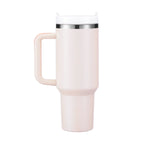 40oz Engraved Bookshelf Tumbler with Handle – Stainless Steel Insulated Cup