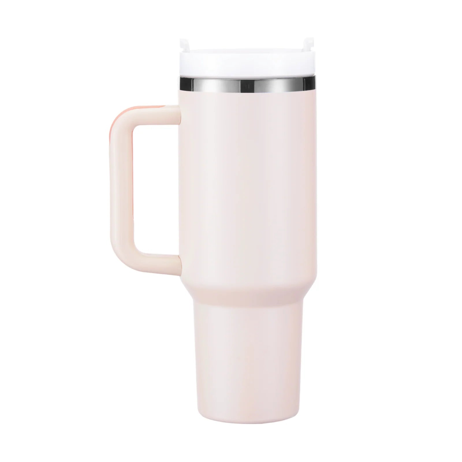 40oz Engraved Bookshelf Tumbler with Handle – Stainless Steel Insulated Cup