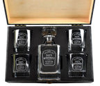 Custom Engraved Whiskey Decanter Set